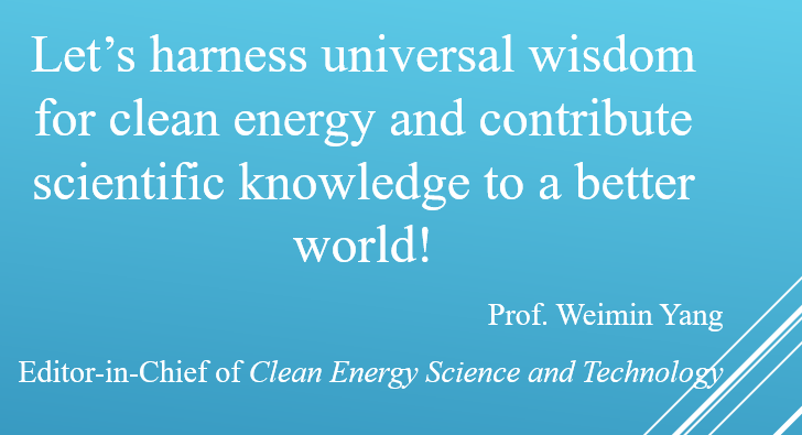 Let’s harness universal wisdom for clean energy and contribute scientific knowledge to a better world!